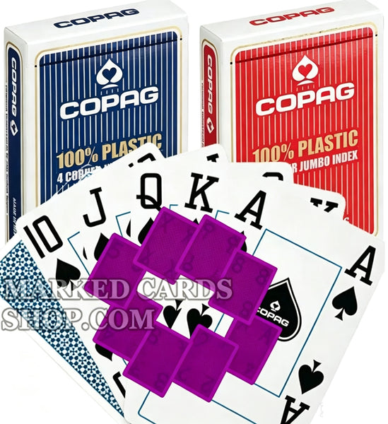 Copag 4 Corner <tc>mazzo segnate</tc> per lenti a contatto truccate