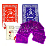 Modiano 54 Carte Blackjack Trucchi Carte segnate con inchiostro IR