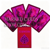 Carte da poker in plastica bonus con marcatura a inchiostro invisibile