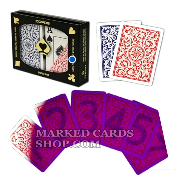 Copag 1546 Carte da gioco in plastica con segni di inchiostro invisibile