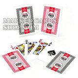 Carte da poker con lenti a contatto WSOP contrassegnate con inchiostro invisibile