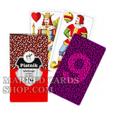 Carte da gioco Piatnik Doppeldeutsche <tc>mazzo</tc> con segni di imbroglio del casinò