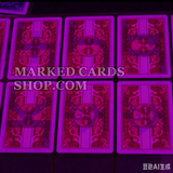 <tc>Bicycle</tc> Carte da gioco segnate con lenti a contatto con inchiostro invisibile