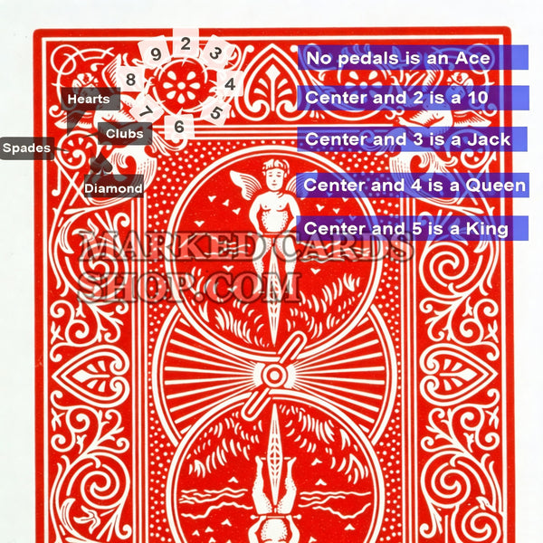 <tc>Bicycle</tc> Ultimate <tc>mazzo segnate</tc> per lenti a contatto a infrarossi