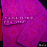 Carte da poker marchiate Modiano Cristallo con inchiostro luminoso