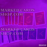 Carte di marcatura dell'aviatore invisibile con carte Jumbo/indice standard 52