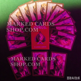Carte da poker in plastica bonus con marcatura a inchiostro invisibile