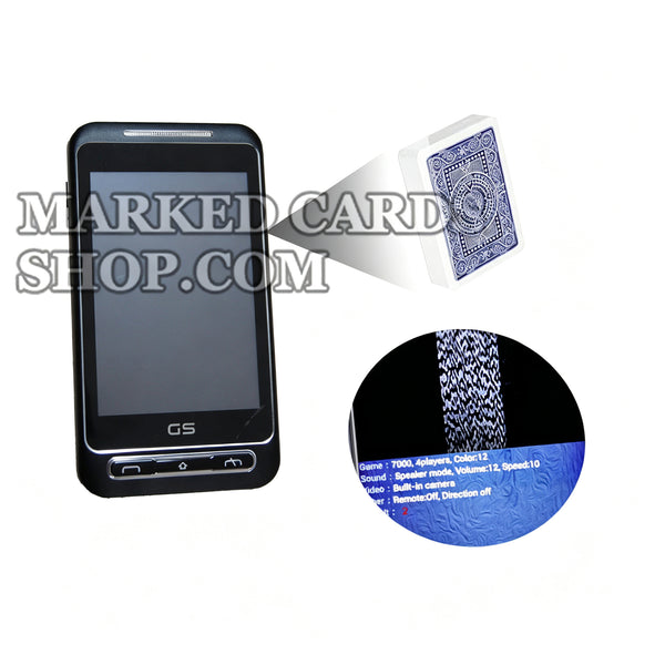 Dispositivo del sistema scanner GS Poker: analizzatore di poker/fotocamera di scansione/codice a barre <tc>mazzo segnate</tc>