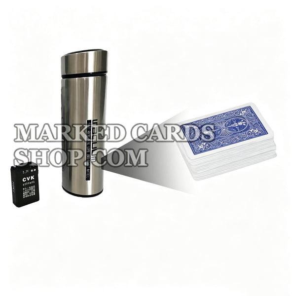 Scanner per bottiglie d'acqua per analizzatore di poker e codici a barre <tc>mazzo segnate</tc>