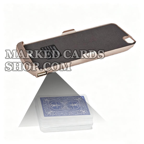 Scanner per codici a barre poker per iPhone Power Bank per due carte <tc>mazzo</tc>