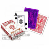 Fournier Prestige <tc>Bicycle</tc> Carte da poker contrassegnate per lenti a contatto