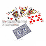Carte segnate del vecchio trofeo Modiano italiano per il gioco d'azzardo