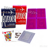 Carte di marcatura dell'aviatore invisibile con carte Jumbo/indice standard 52