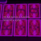 <tc>Bicycle</tc> Carte da gioco segnate con lenti a contatto con inchiostro invisibile