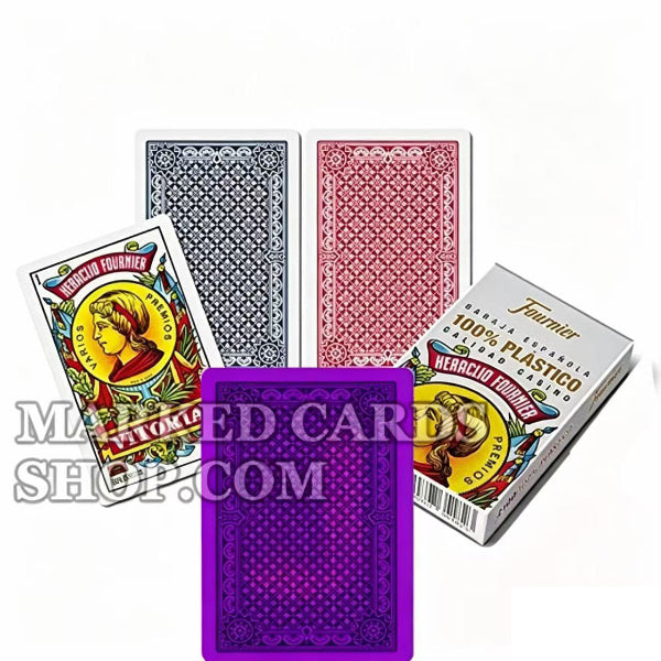 Carte in stile spagnolo Fournier 2100 con inchiostro luminoso per IR Poker Sun<tc>occhiali</tc>