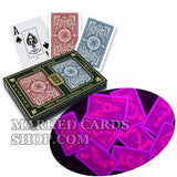 Carte segnate Poker KEM Arrow Carte da gioco Dimensioni ponte Indice regolare