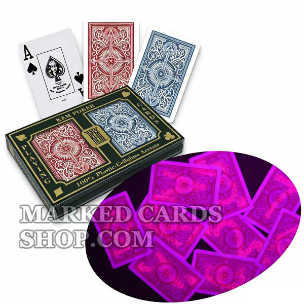 Carte segnate Poker KEM Arrow Carte da gioco Dimensioni ponte Indice regolare