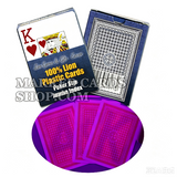 Carte da gioco in plastica Lion per lenti a contatto con carte segnate