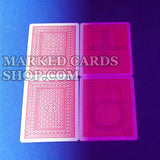 Carte di marcatura dell'aviatore invisibile con carte Jumbo/indice standard 52