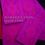 Carte da poker marchiate Modiano Cristallo con inchiostro luminoso