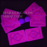 Carte da poker marchiate Modiano Cristallo con inchiostro luminoso