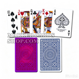 Modiano Club Poker Regular Index Inchiostro Invisibile <tc>mazzo</tc> per Lenti A Contatto Luminose