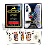 Carte Modiano Platinum in acetato per barare nei giochi da casinò