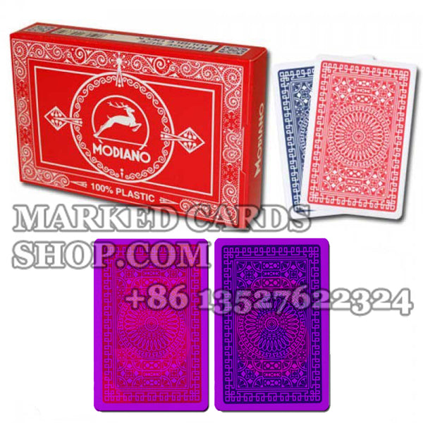 Modiano Club Bridge Poker Carte da poker con indicizzazione regolare