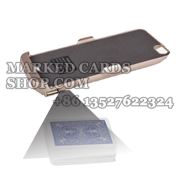 Scanner per codici a barre poker per iPhone Power Bank per due carte <tc>mazzo</tc>