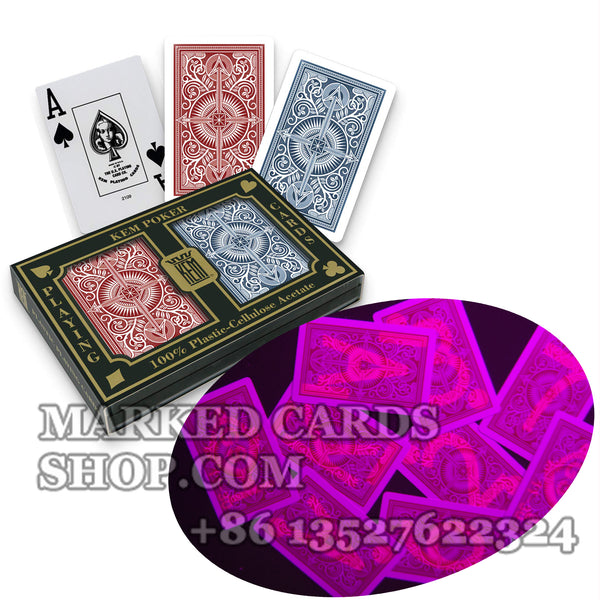 Carte segnate Poker KEM Arrow Carte da gioco Dimensioni ponte Indice regolare