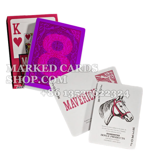 Maverick Marked Cards Poker per lenti a contatto a infrarossi